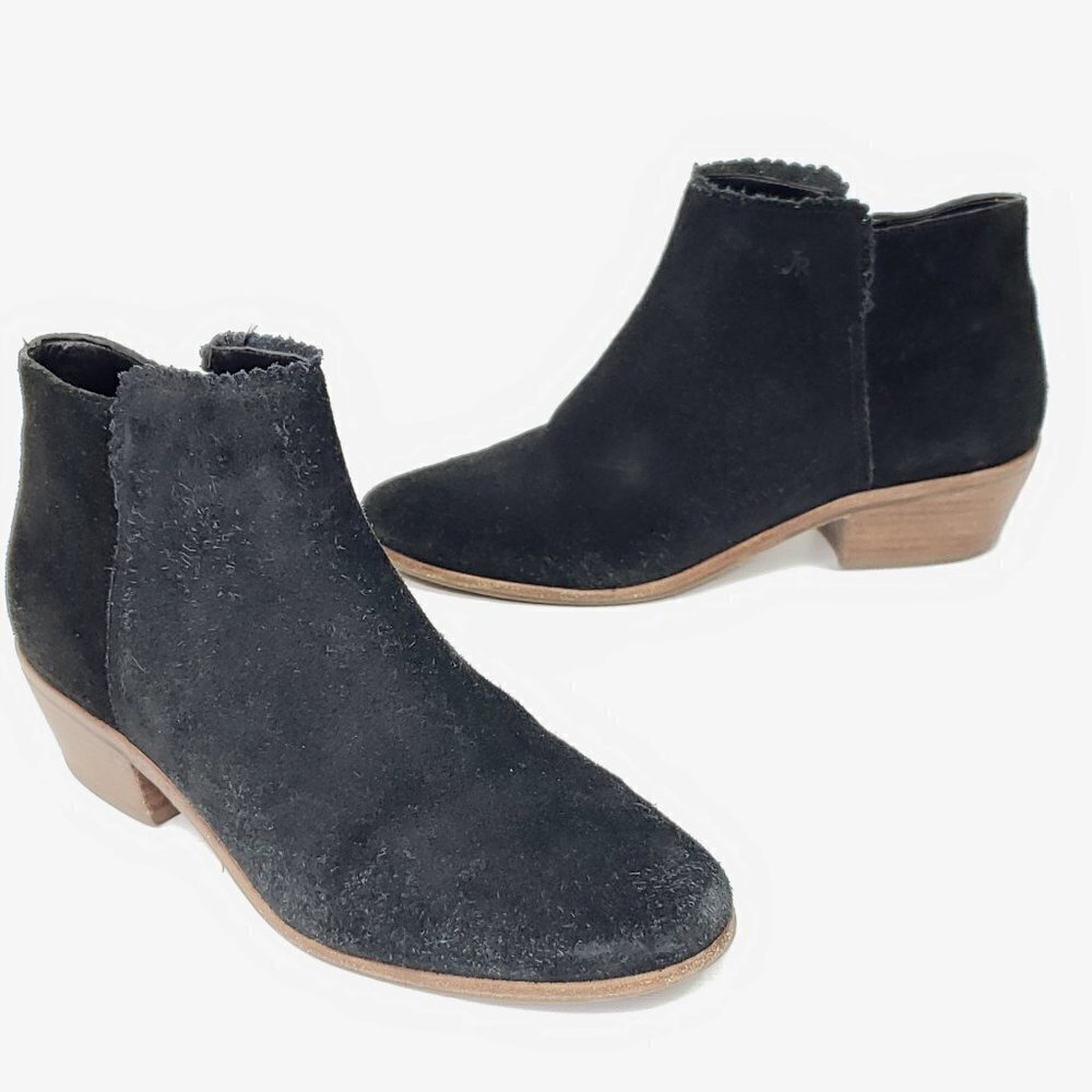 Jack Rogers bailee suede bootie low heel  sz7